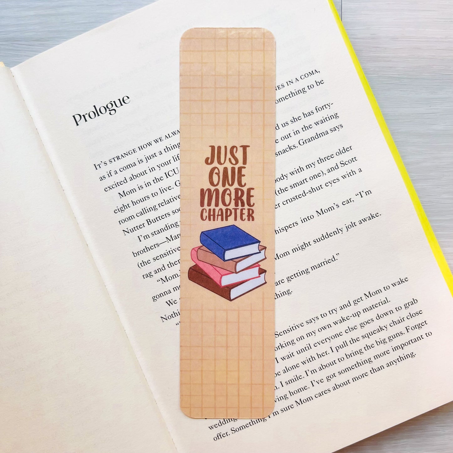 Just One More Chapter Bookmark