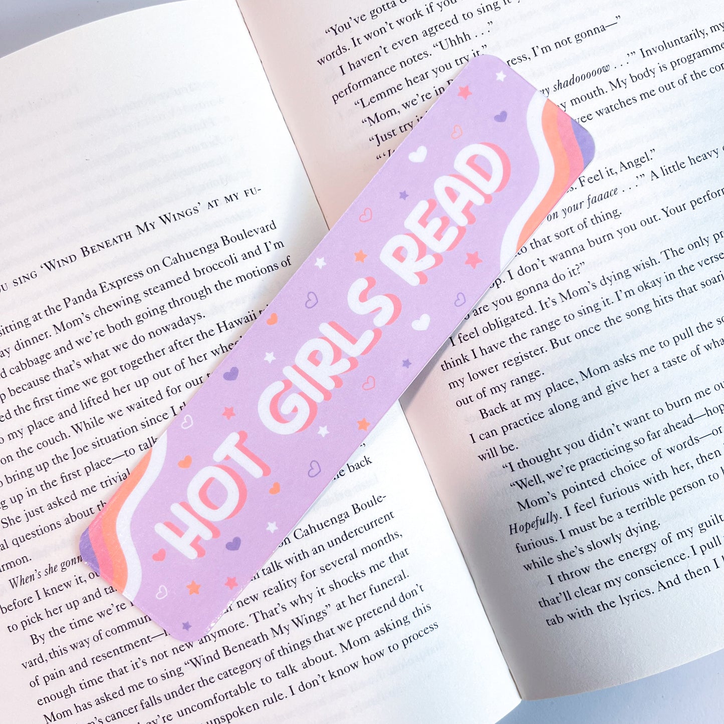 Hot Girls Read Bookmark