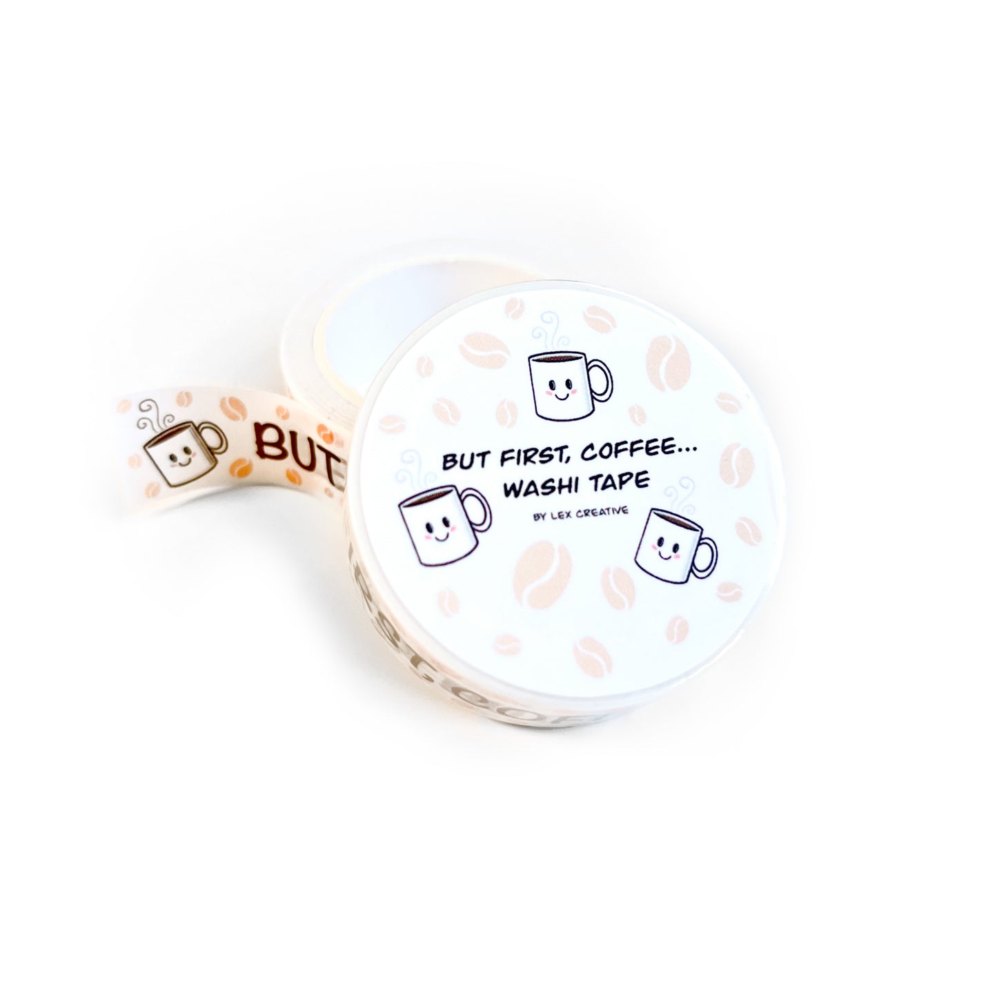 “But first, coffee…” Washi Tape