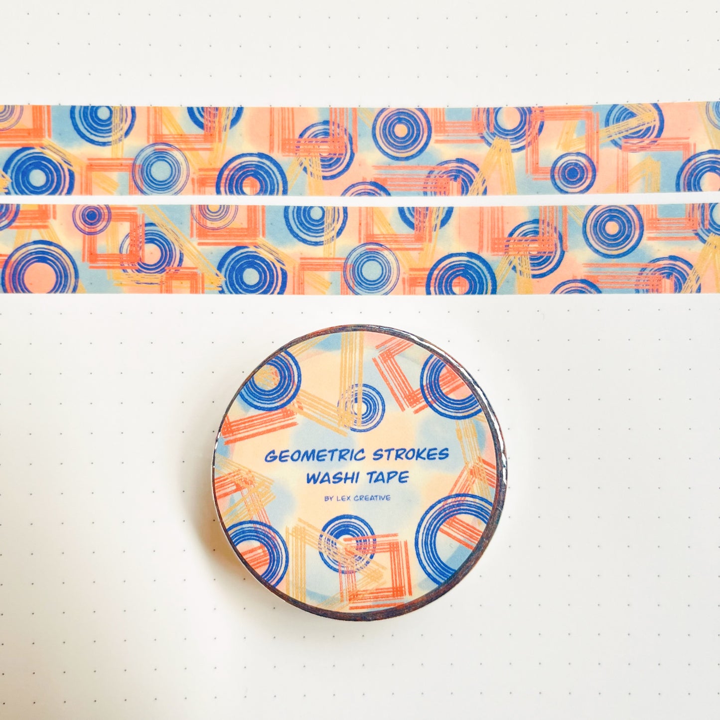 Geometric Shapes Washi Tape