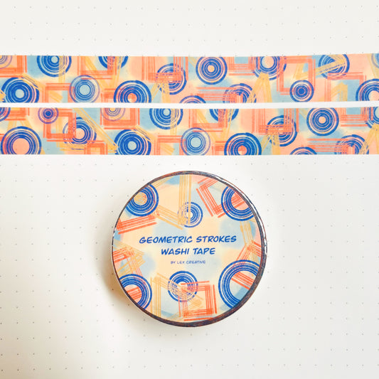 Geometric Shapes Washi Tape