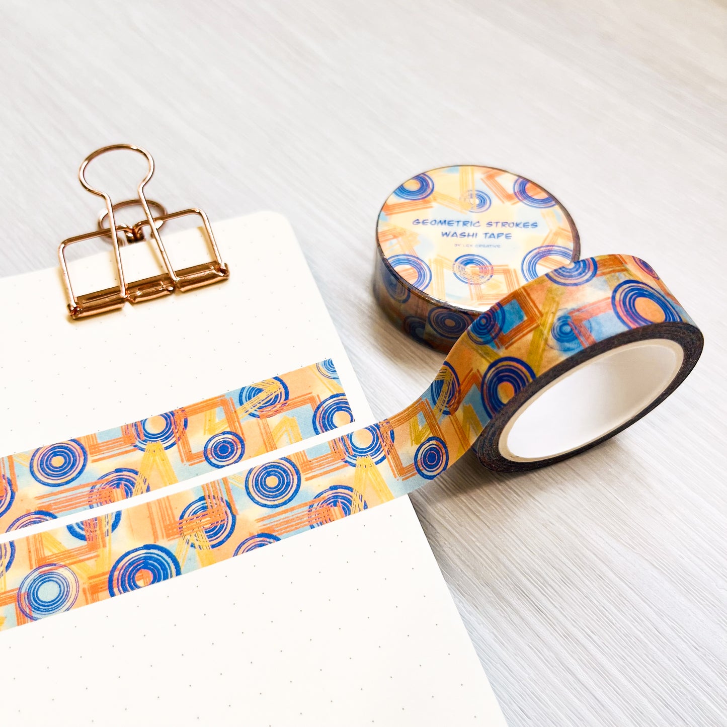 Geometric Shapes Washi Tape