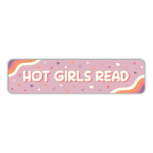 Hot Girls Read Bookmark