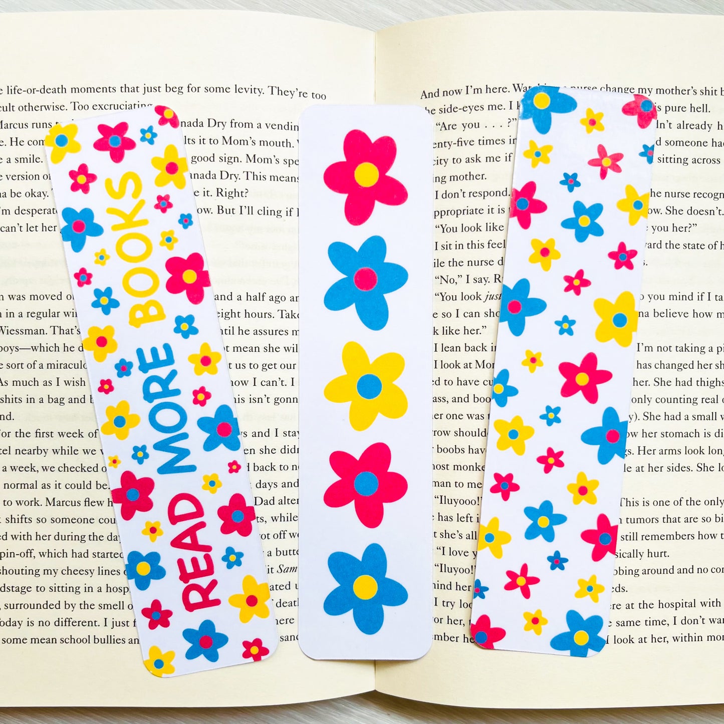 Simply Floral Bookmarks