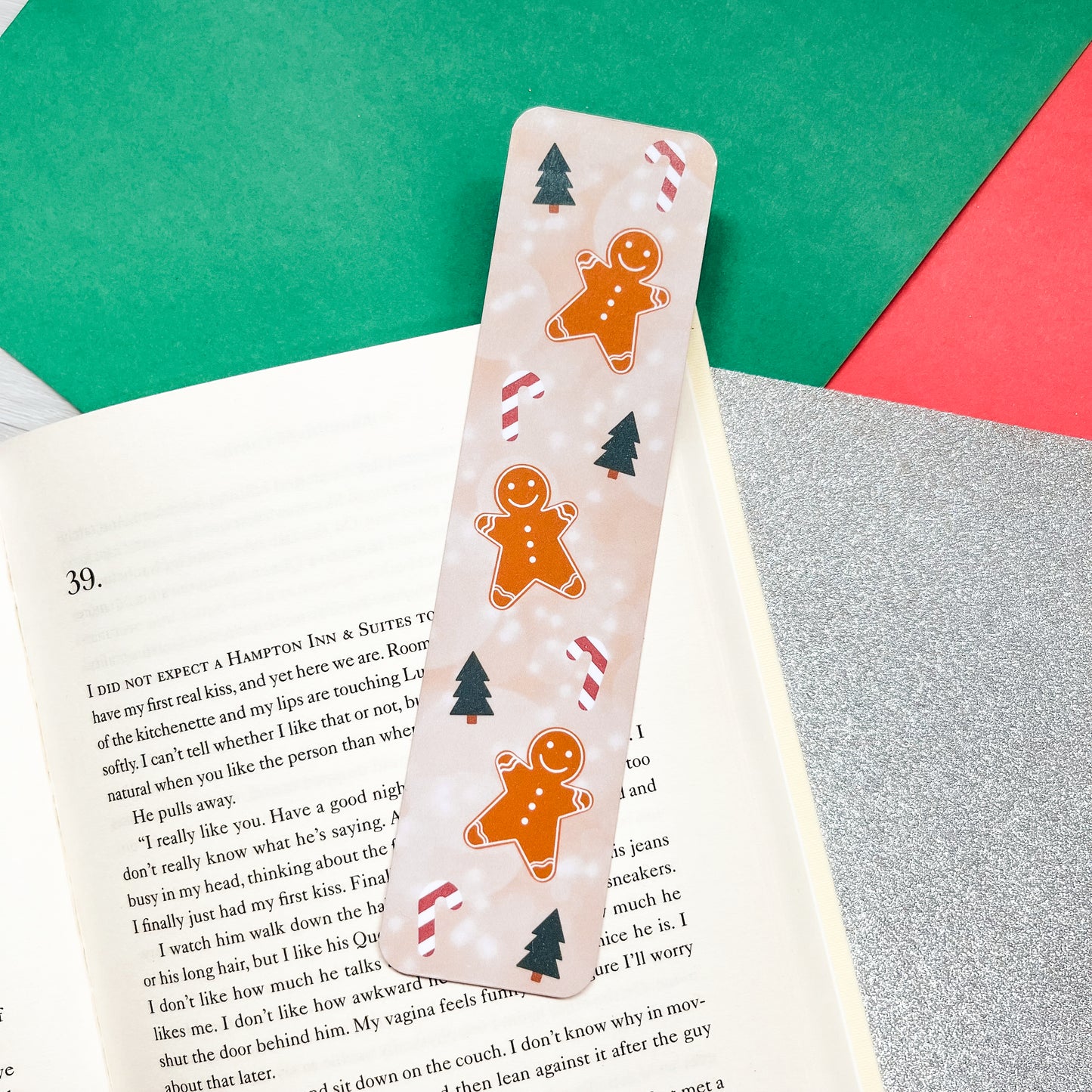 Gingerbread Christmas Bookmark