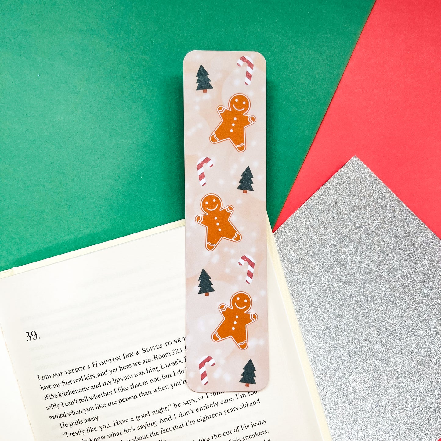 Gingerbread Christmas Bookmark