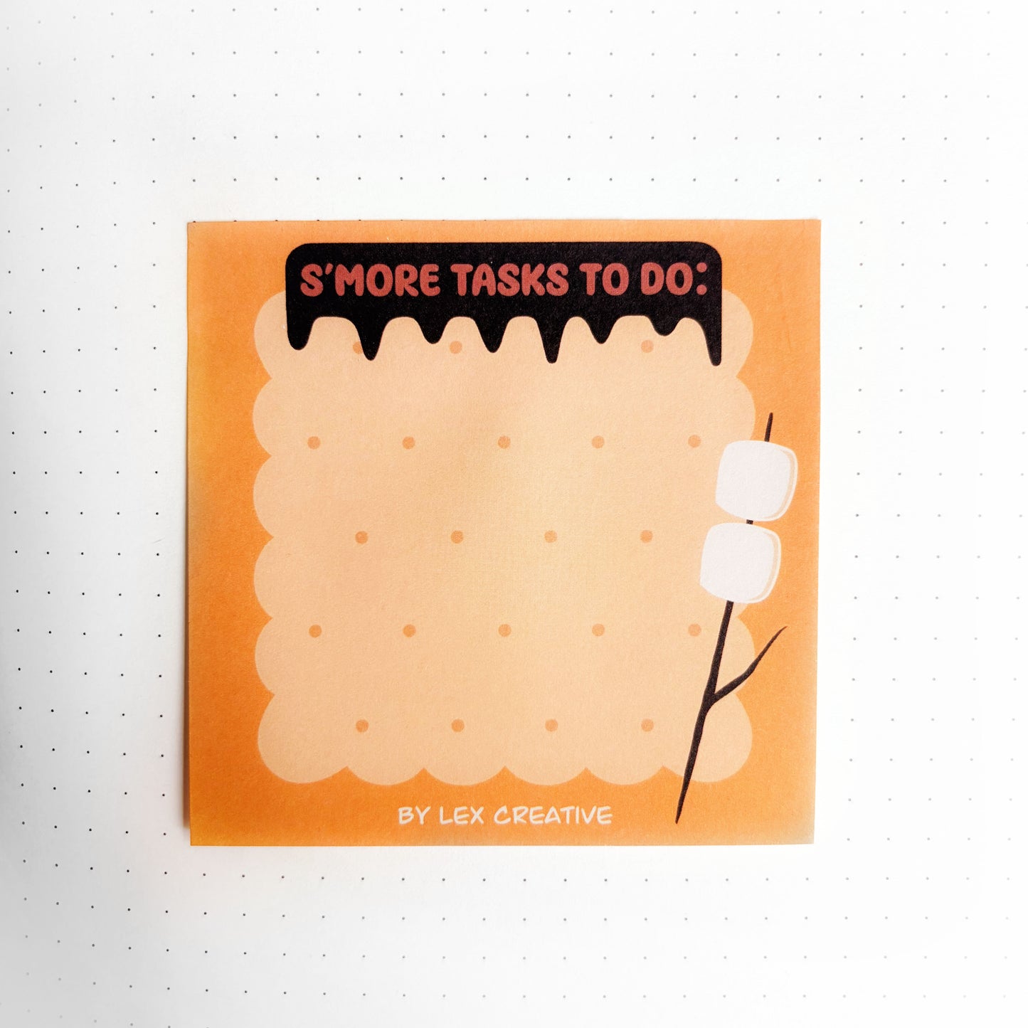 S'more Tasks To Do Sticky Notes