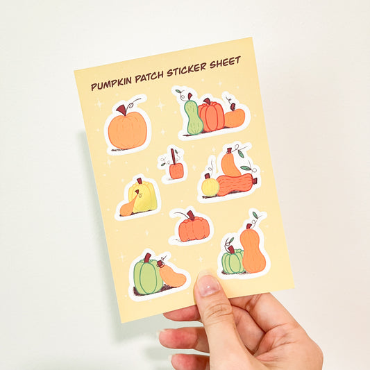 Pumpkin Patch Sticker Sheet