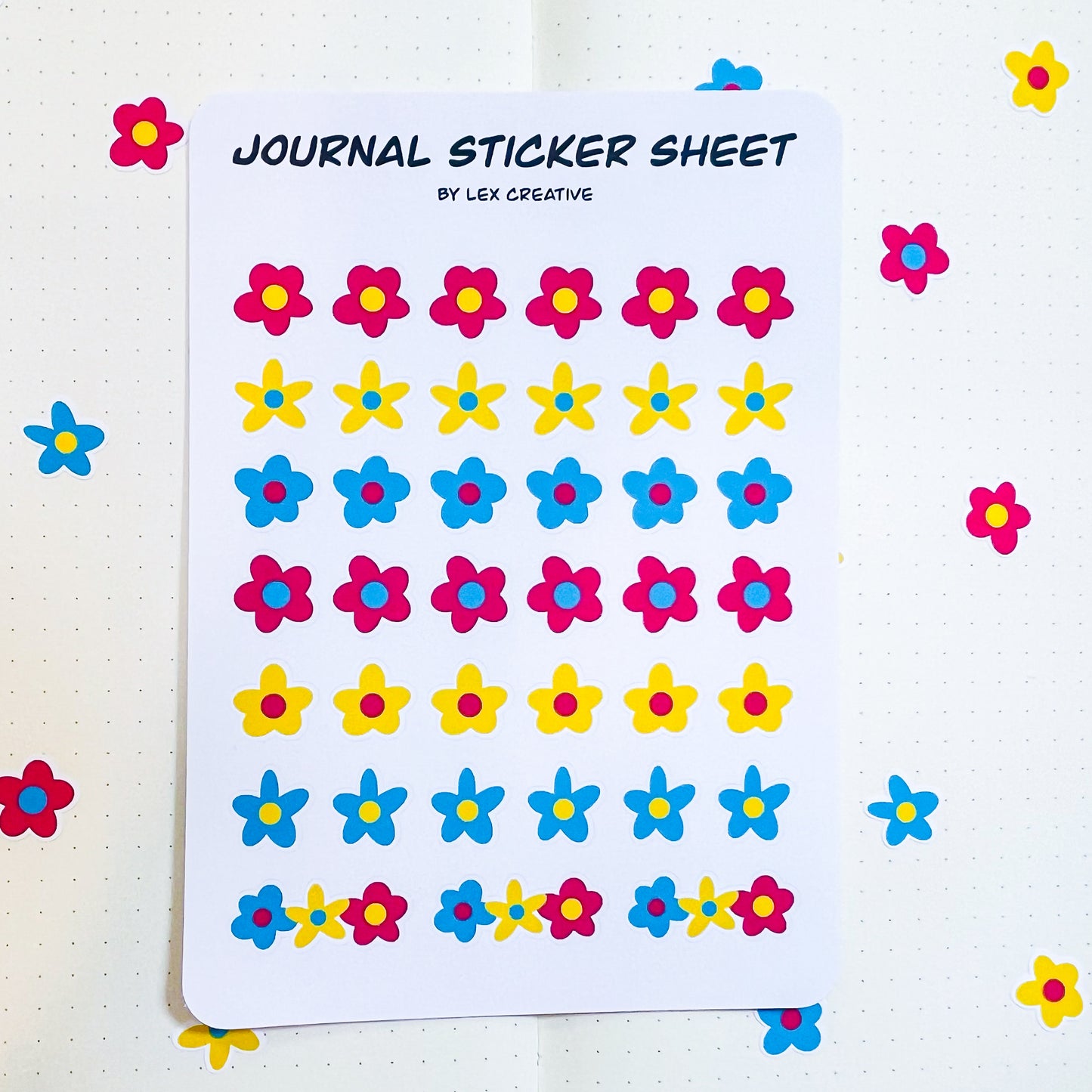 Simply Floral Sticker Sheet