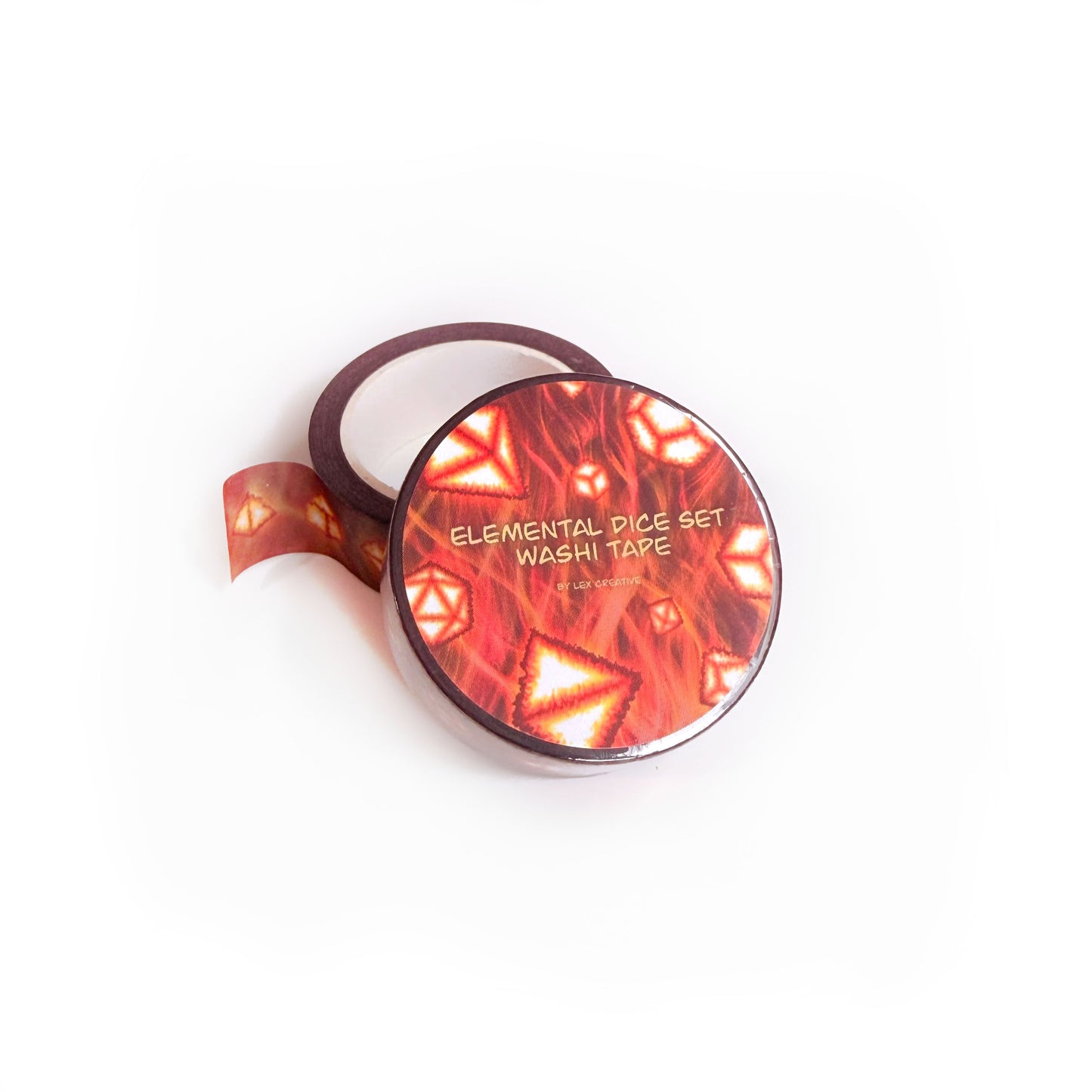 Elemental Dice Set Washi Tape